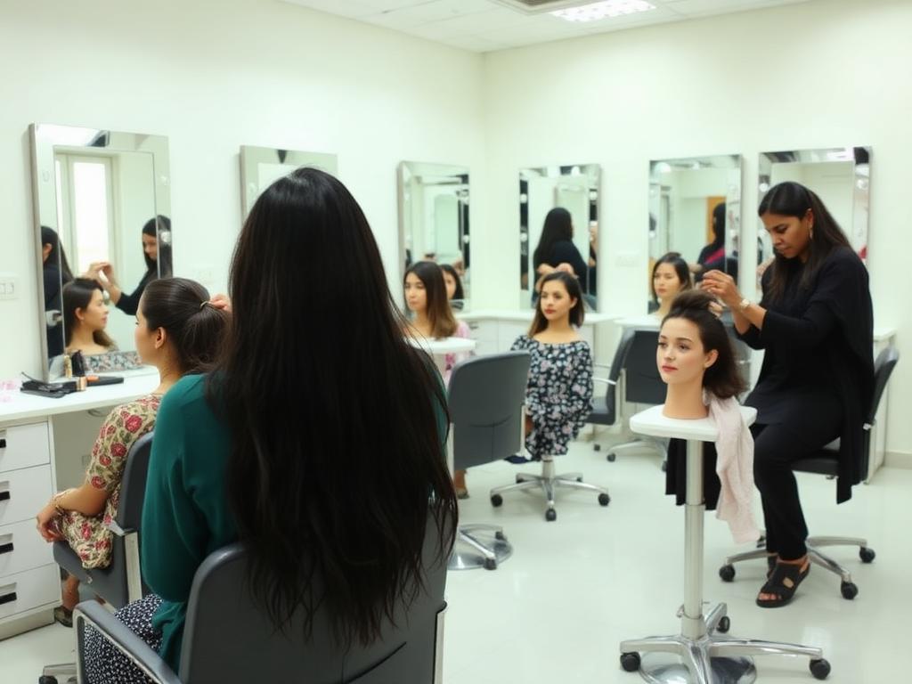 Beauty and wellness practice lab